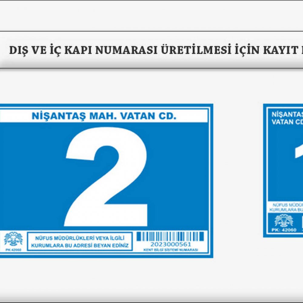 Ruhsatlı/Ruhsatsız Her Türlü Yapı İçin Adres Tespiti Başvurusu (Numarataj)